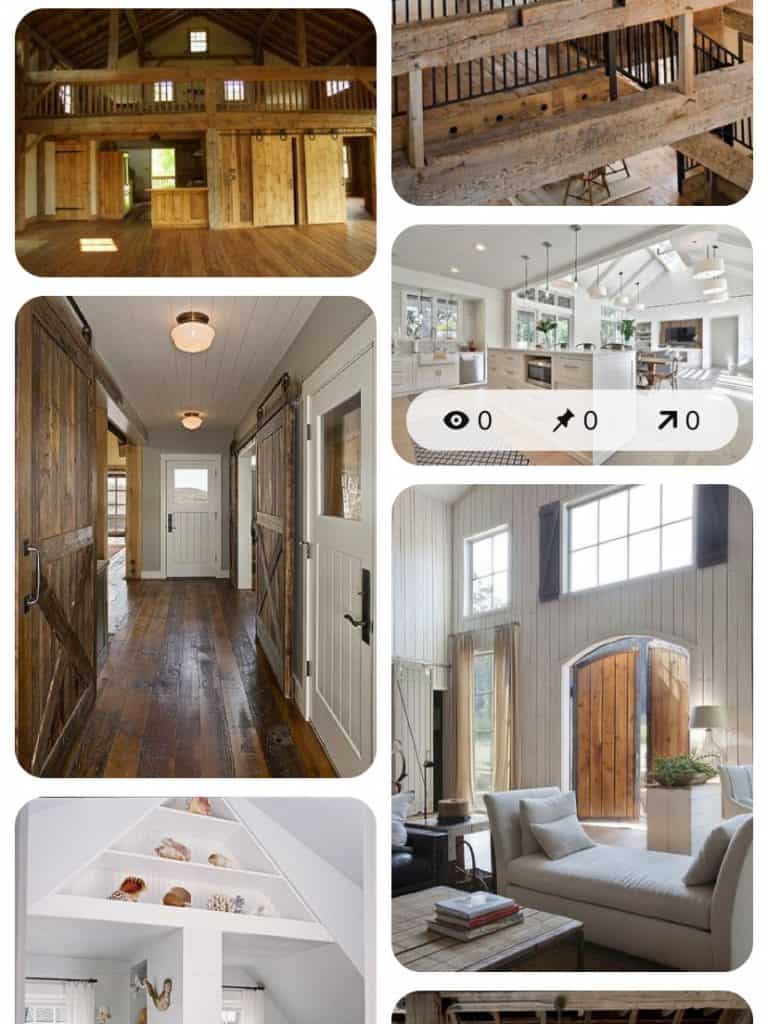 Pinterest Dream Board while we were building and planning our Forever Home.  