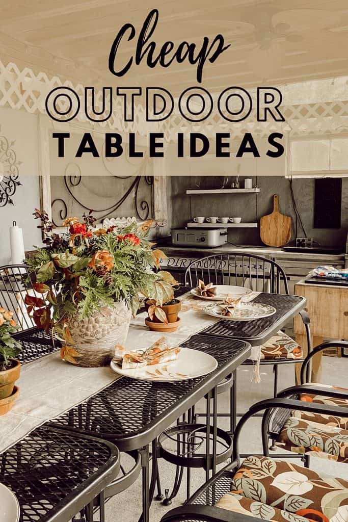Outdoor Table Decor for creative entertaining ideas.