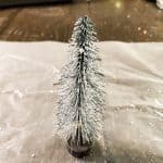 Repurposed old bottle brush trees to look like the latest versions