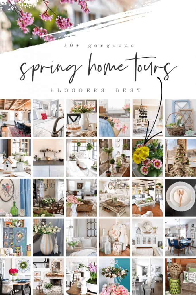 Spring Home Tours - Easter on Screened Porch