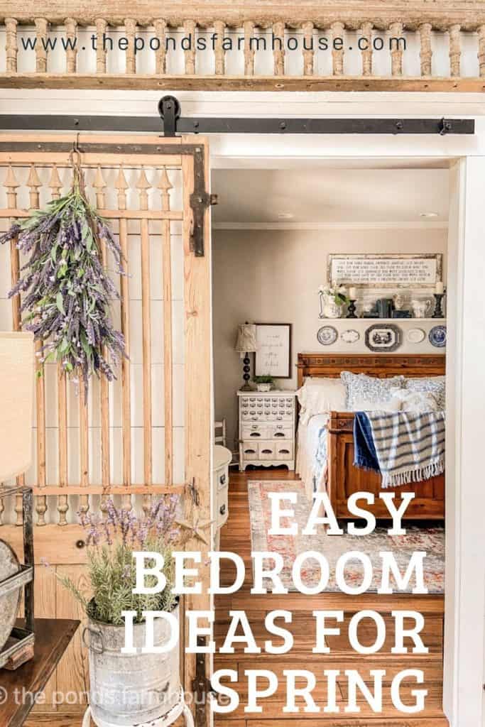 Easy Bedroom Ideas for Spring Update.