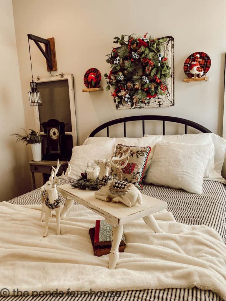 Modern Farmhouse Christmas with a vintage decorating vibe