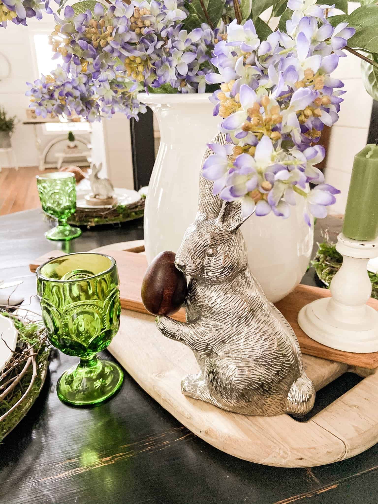Easter Tablescape and Bunny Hop Tour