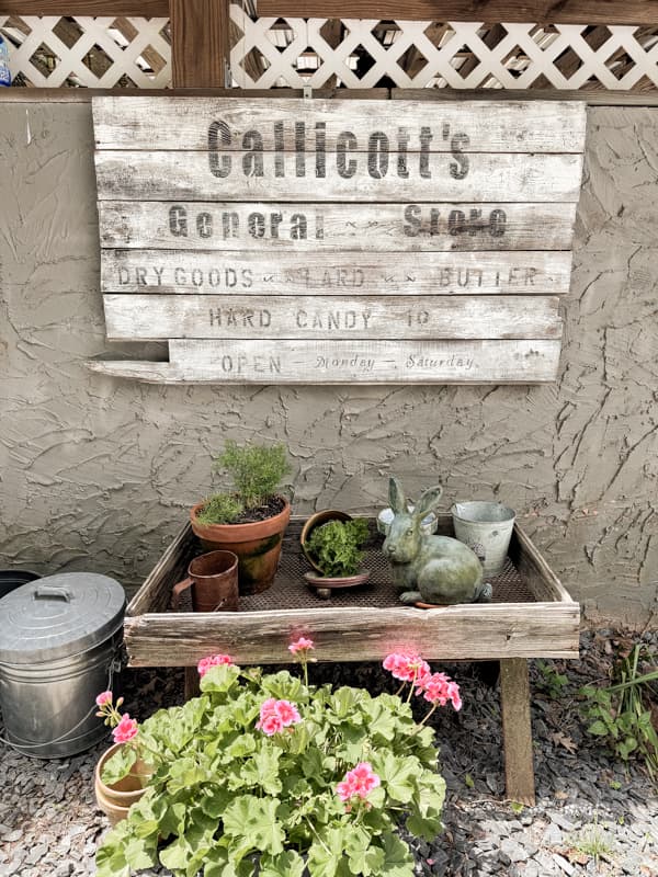 DIY General store sign