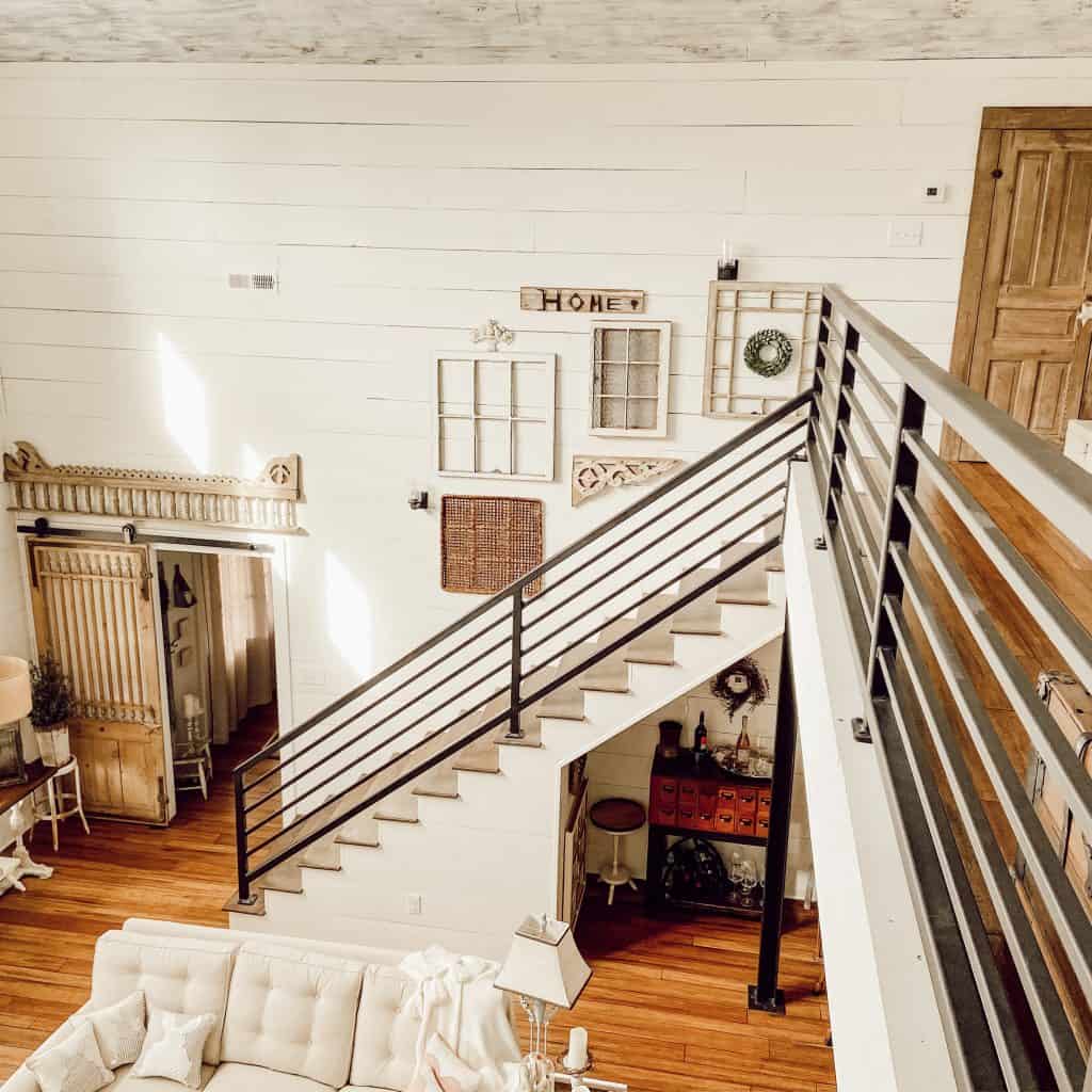 Stair Case in our Forever Dream Home that was inspired by my Pinterest Boards. 