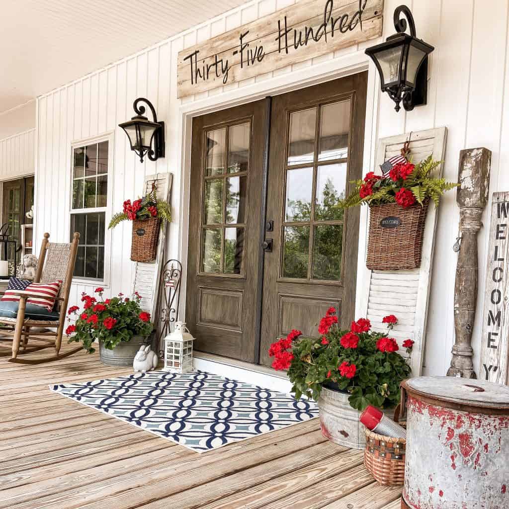 5 tips to keep your Summertime Porch looking Fresh all Season long.  