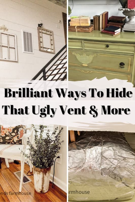 Brilliant Ways To Hide that Ugly Vent and More