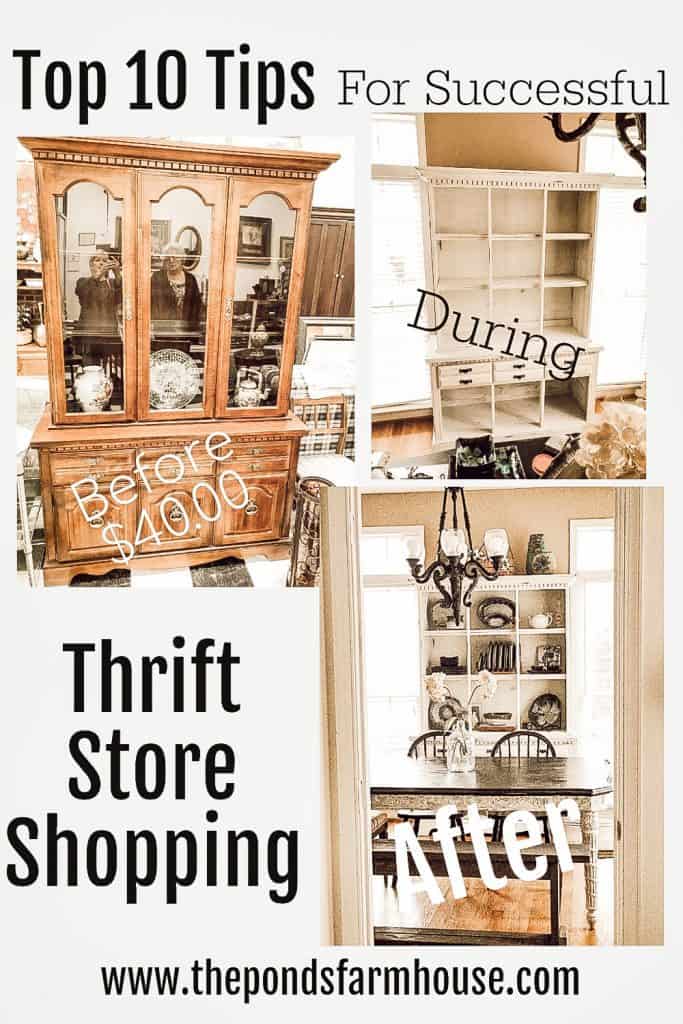 Top 10 Tips for Successful Thrift Store Shopping,  Check out the flea market, yard sale and bargain shopping tips to help you make good choices when hunting for trash to treasure items.  