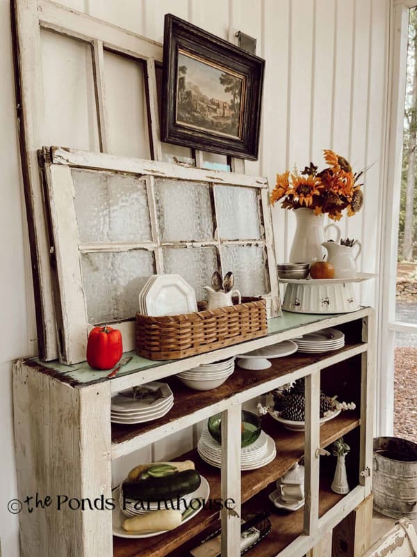 late summer to fall porch decorations