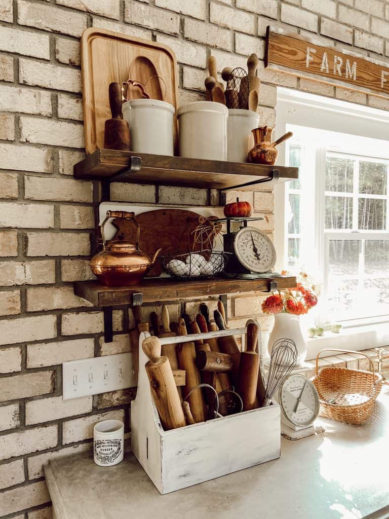 Fall Farmhouse Inspiration Tour filled with vintage farmhouse charm.