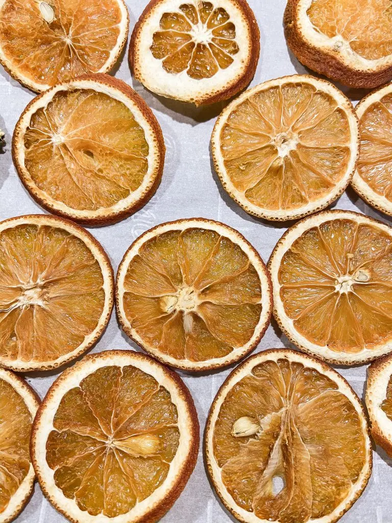 How To Dry Fruit for Dried Orange Garland