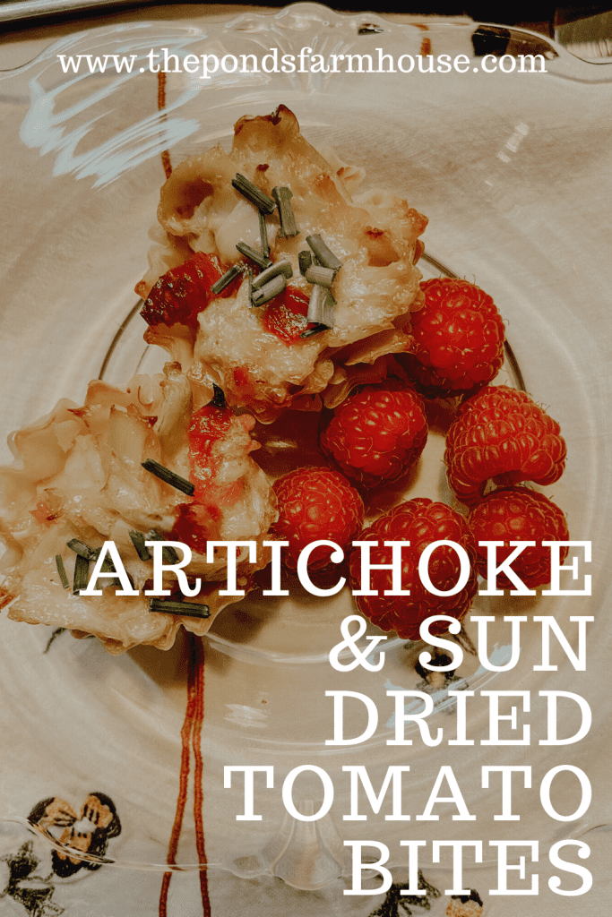 Artichoke and Sun Dried Tomato Bites Recipe.  