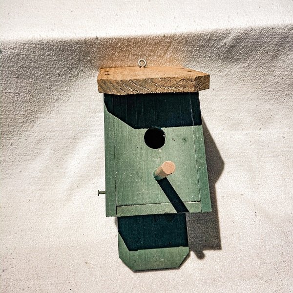 Thrift Store bird house. 