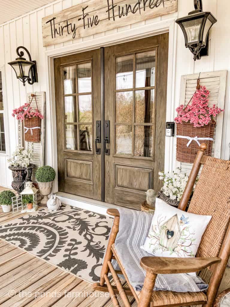 Front Porch Ideas for Spring & Summer, Create Entertaining areas.