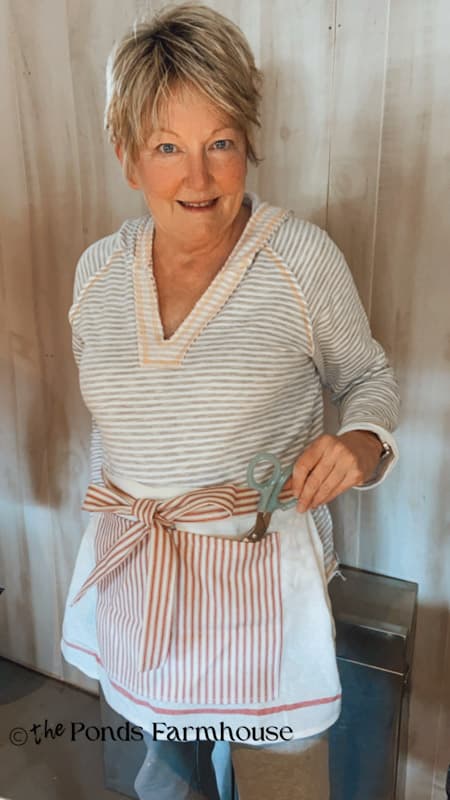 Ticking & Tea Towel Craft
