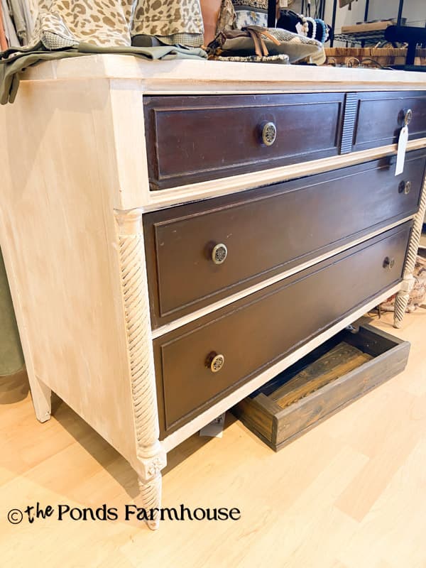 Chalk Paint Thrifted Dresser Makeover