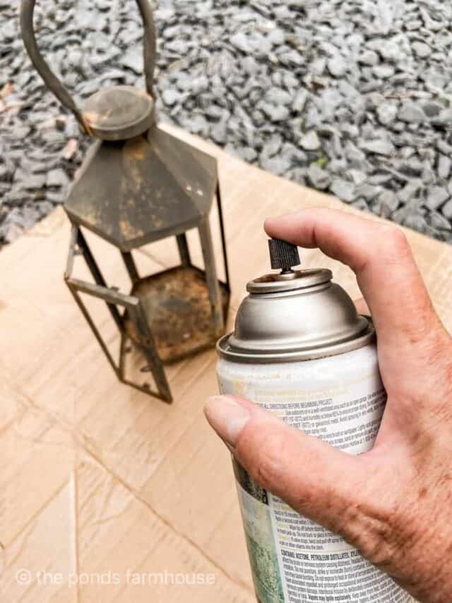 Easy Trash To Treasure Update With Spray Paint