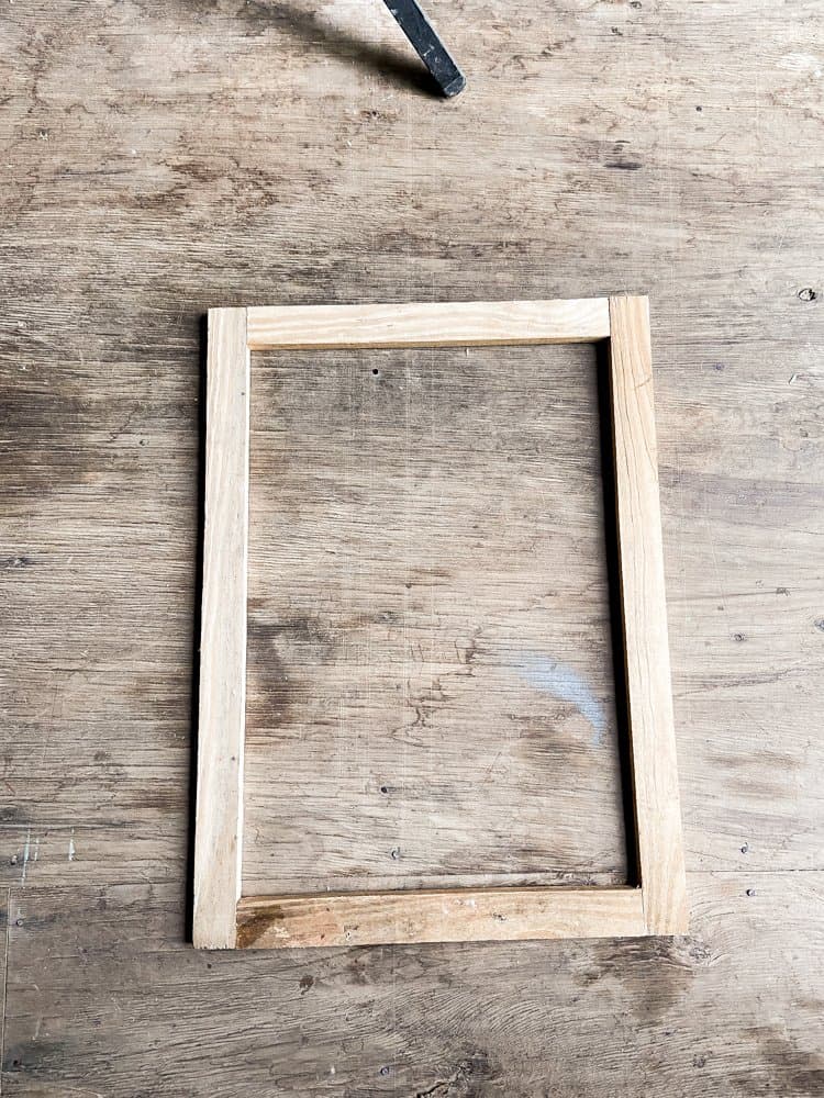 Build frame for door