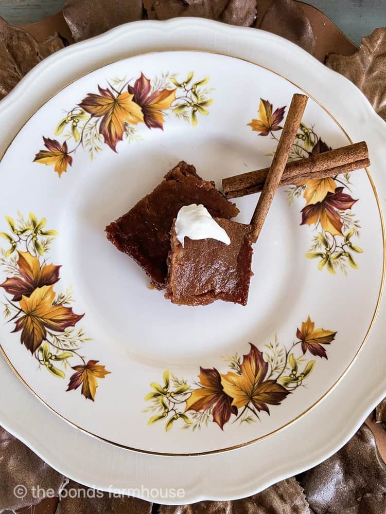 Mama's Persimmon Pudding Recipe - the perfect fall dessert.