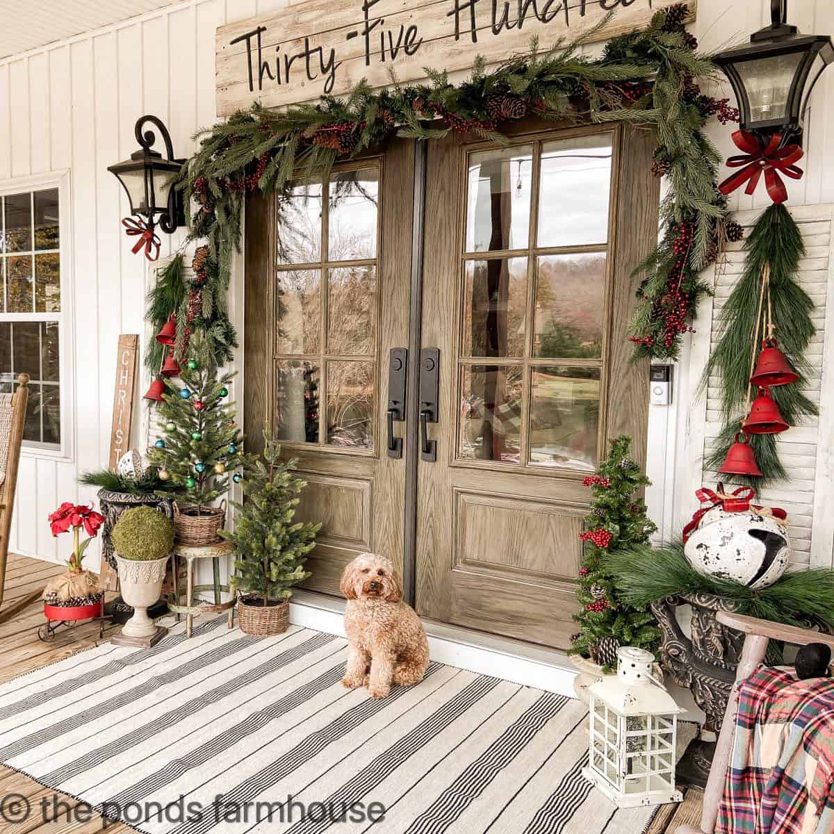 Our Christmas Lights - My Vintage Porch