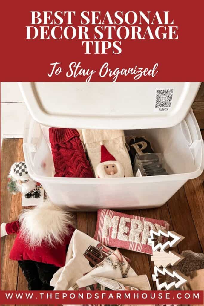 Seasonal Decor Storage Tips