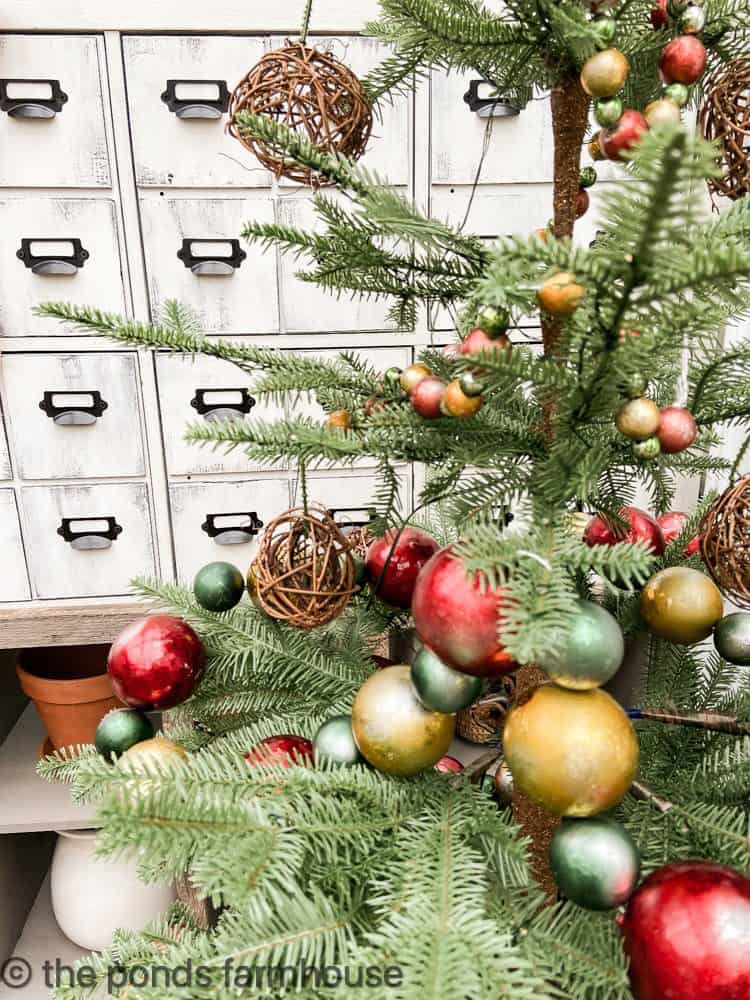 DIY Greenhouse Decorated for Christmas