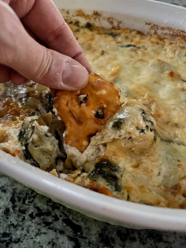 Hot Artichoke and spinach Dip