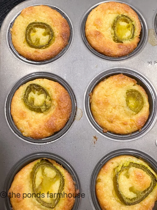Add jalapeno's to the Cornbread Muffins Recipe