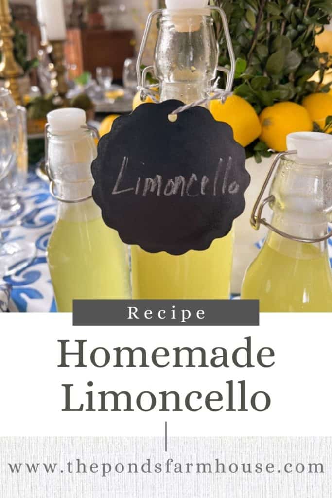 Limoncello recipe