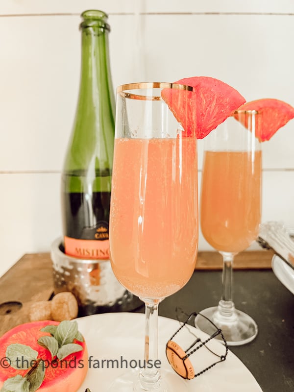 Grapefruit Mimosa Recipe for Easter Brunch Recipes