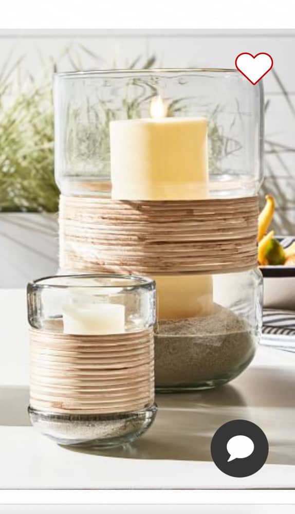Pottery Barn candle holders. Easy DIY tutorial.