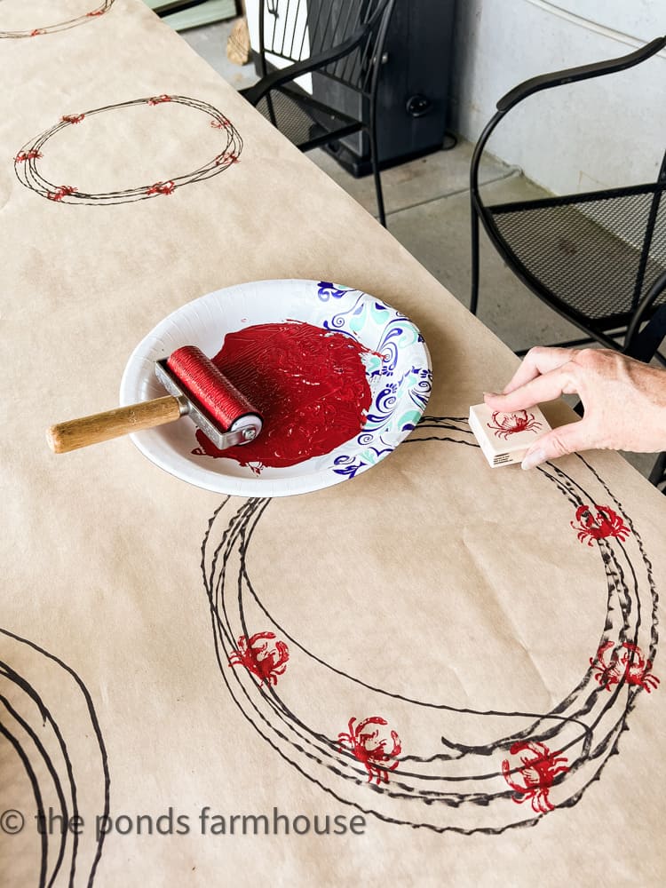 Dirt Road Adventures - Kraft Paper Tablecloth tutorial