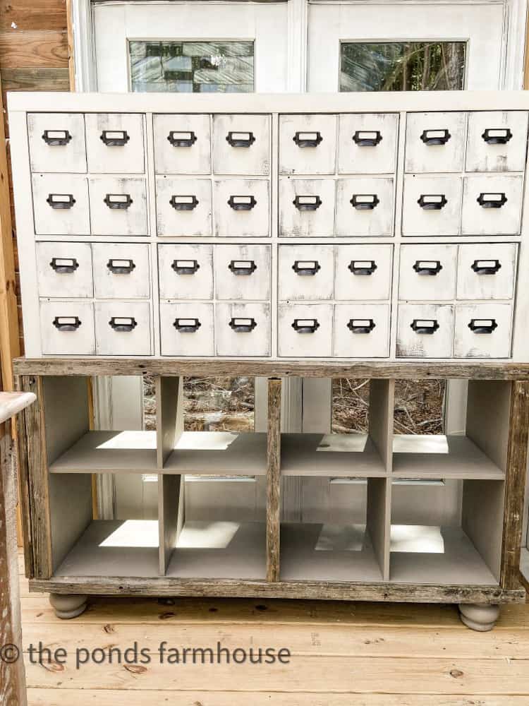 Wooden Apothecary Cabinet Storage Box Small Cupboards Box Cabinet Drawers