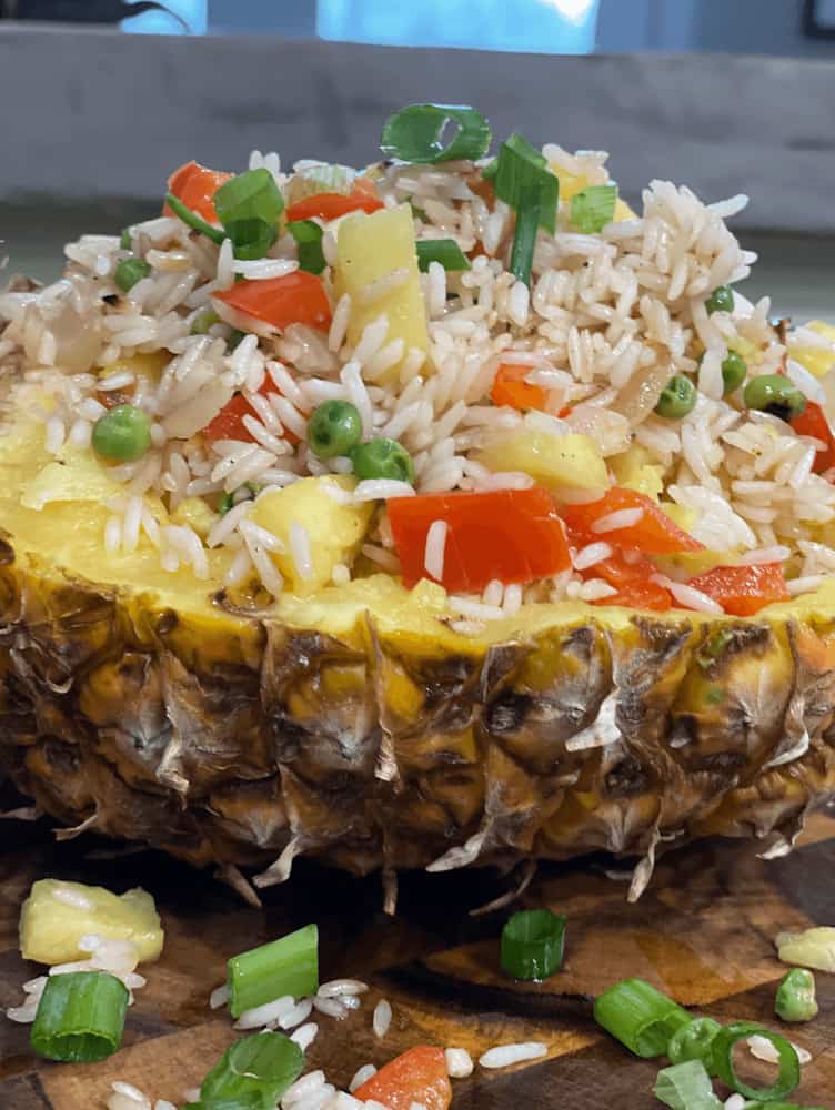 Hawaiian Fried Rice side dish, Pineapple Meal