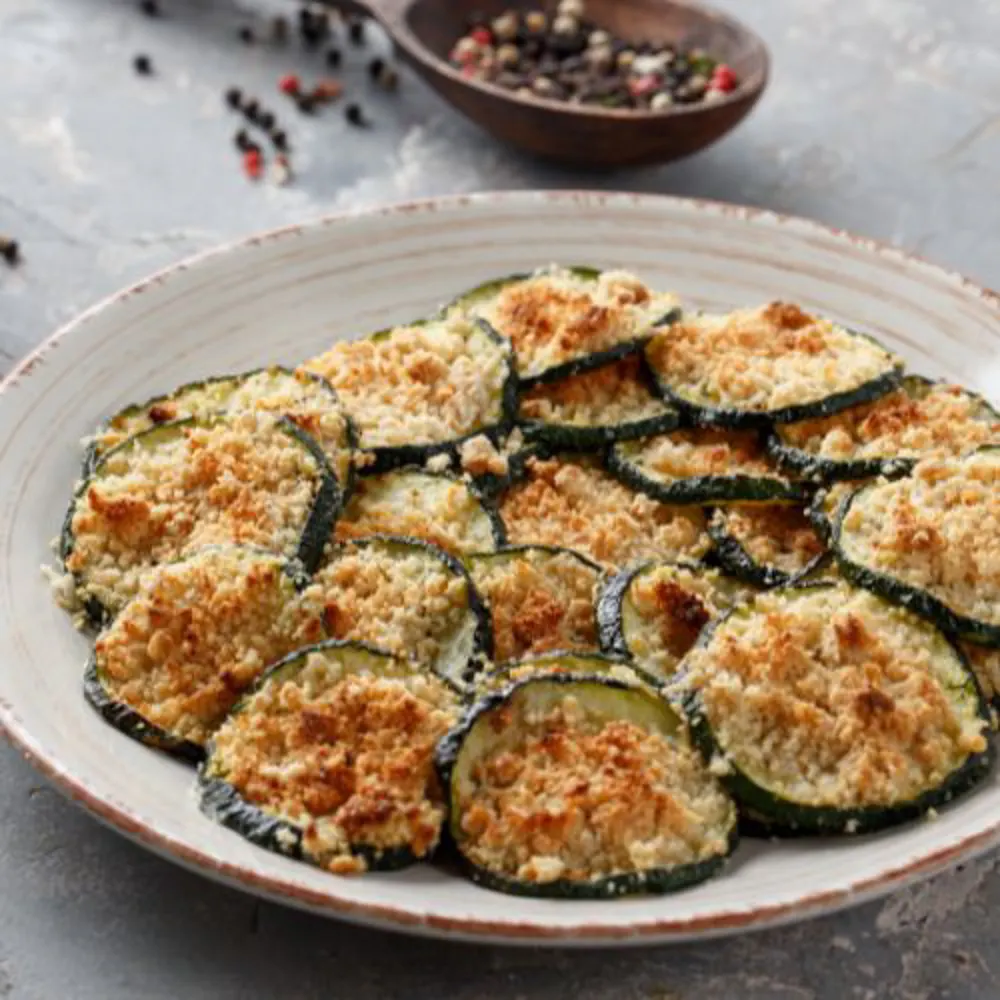 Oven Baked Zucchini Recipe, Zucchini squash recipe, healthy baked vegetables 