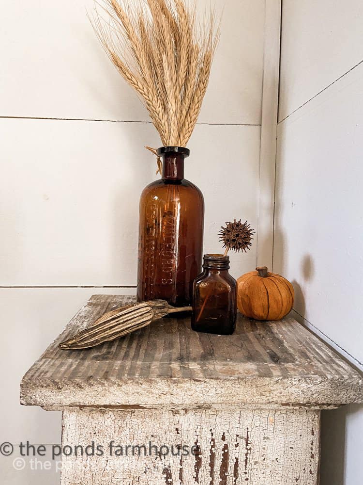  Rustic Fall Decorating Ideas.  Farmhouse, cottage and country style home decor. 
