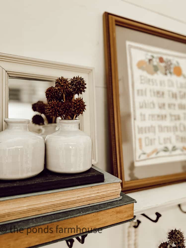 How to Make Sweet Gum Balls Foraged Craft Ideas for Farmhouse Style Fall Decorating.  