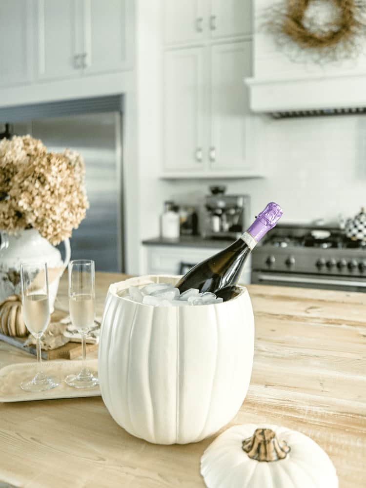 Pumpkin Ice Bucket DIY