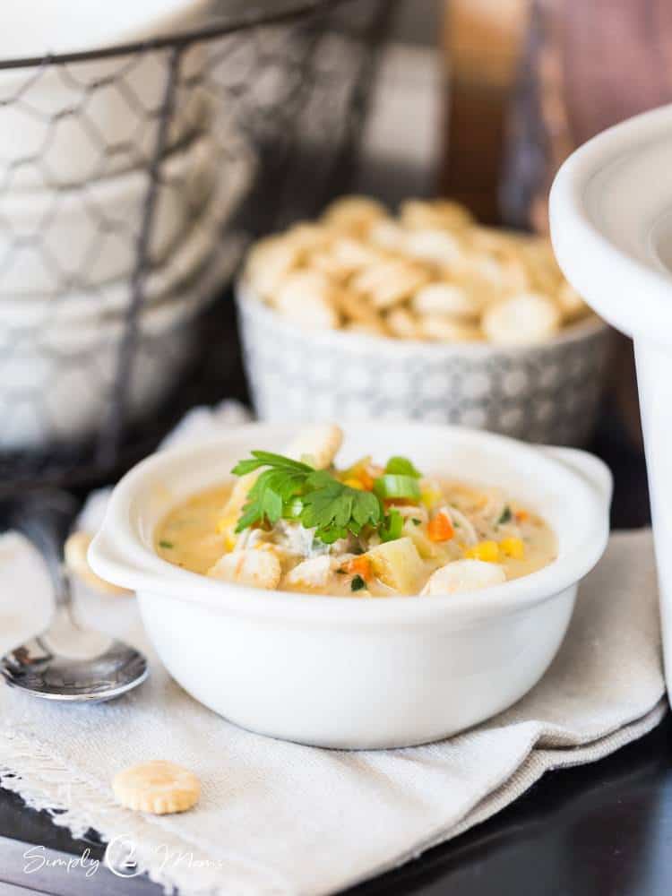 Healthy Crab and Corn Chowder Recipe for the Chowderfest Supper Club