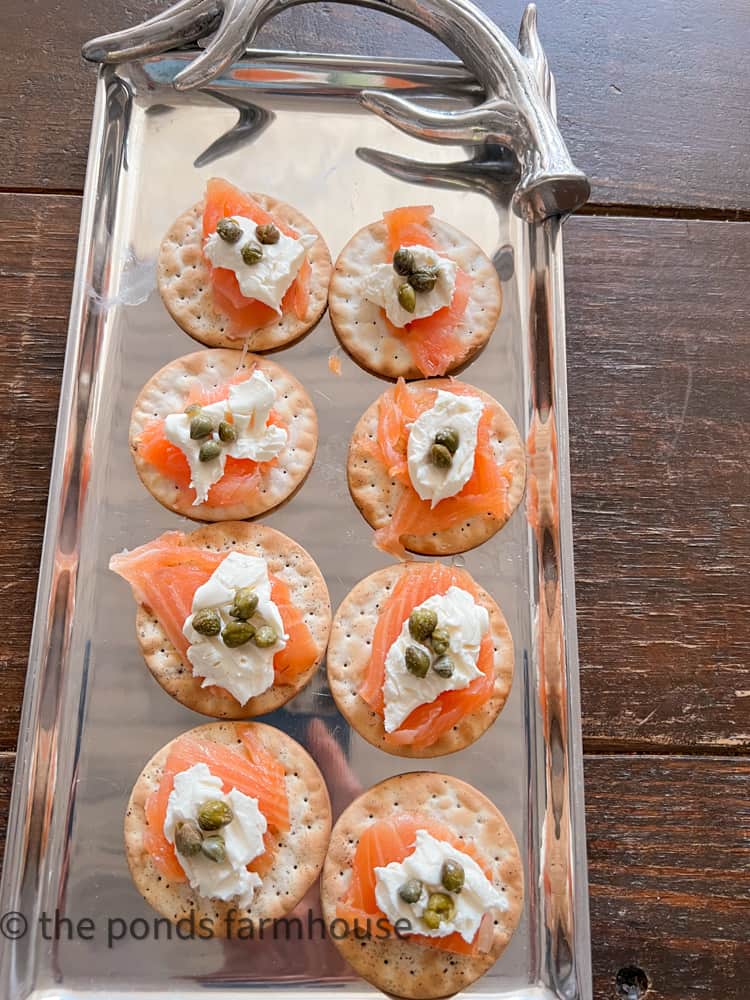 DIY Cured Cold Smoked Salmon recipe with Carrs Crackers.