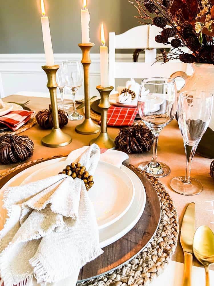 Friendsgiving Table Decor & Girlfriend Brunch Ideas in Greenhouse