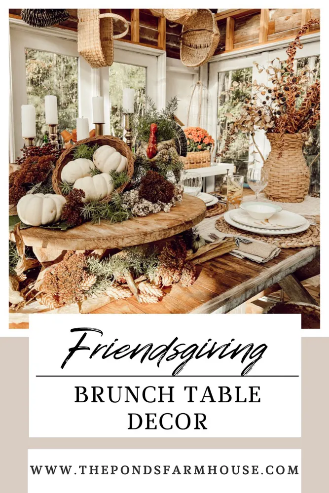 Friendsgiving Table Decor and Brunch Ideas for Girlfriend time.
