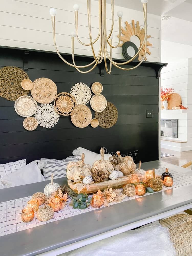 BoHo Thanksgiving Tablescape Ideas. 