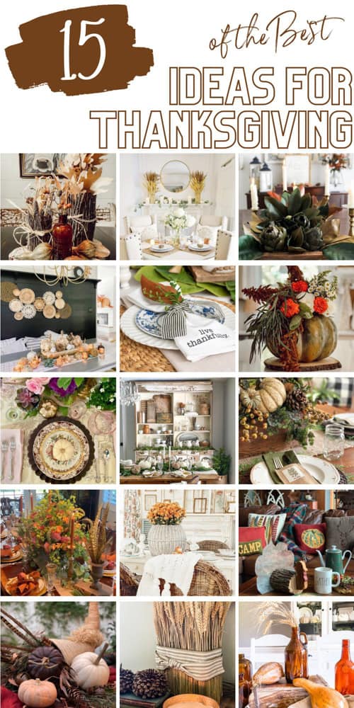 15 Thanksgiving and Friendsgiving Tablescape Ideas and Centerpiece Ideas