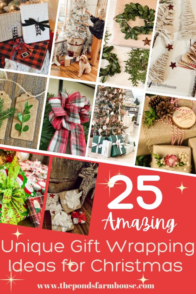 25 Amazing Unique Gift Wrapping Ideas for Christmas 2023