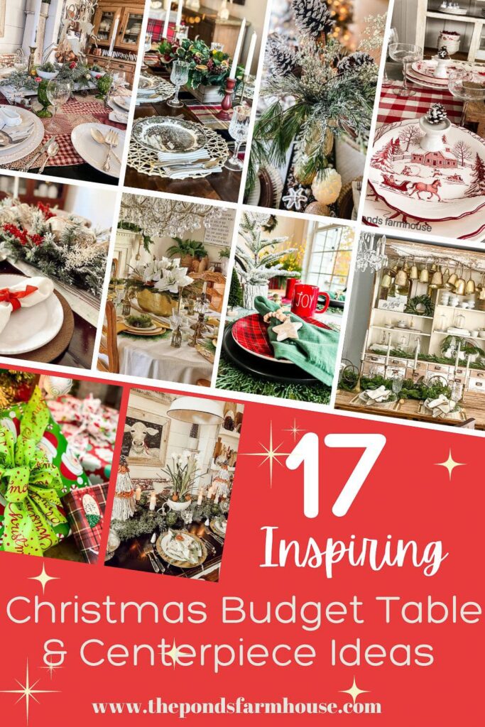 17 Inspiring Christmas Budget Table and Centerpiece Ideas and Tips