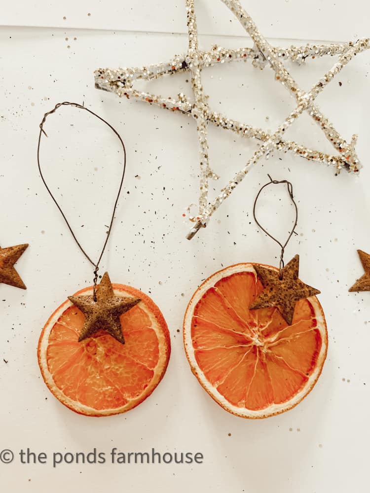 dried fruit ornaments