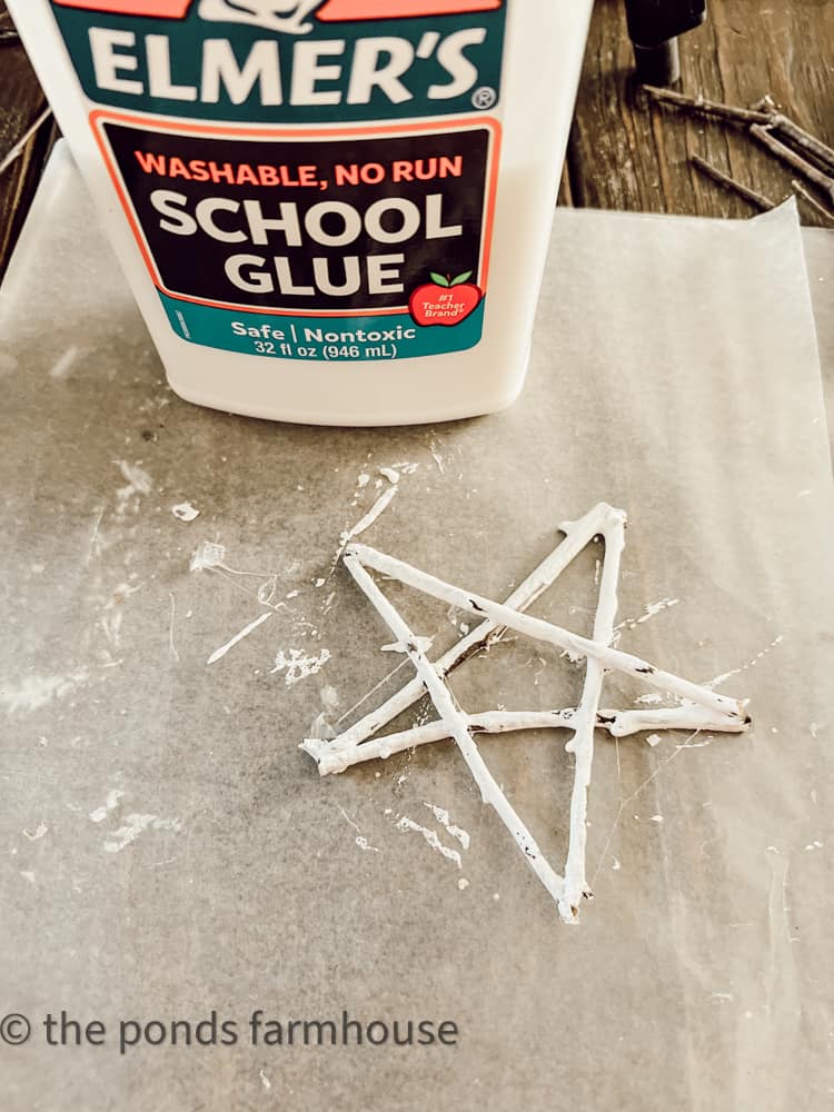 Glue to attach glitter