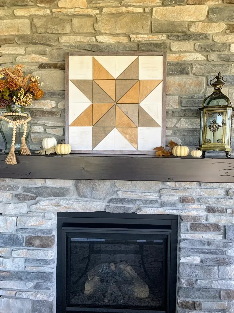 DIY Wood Barn Quilt for Holiday Gift Giving