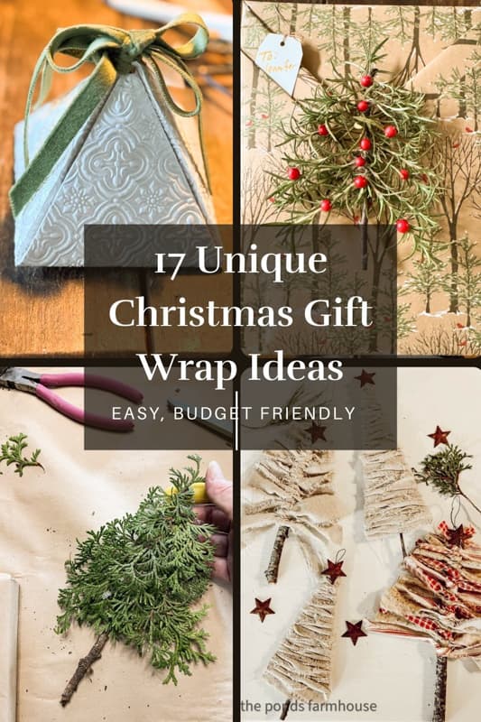 17 unique Christmas Gift Wrap Ideas